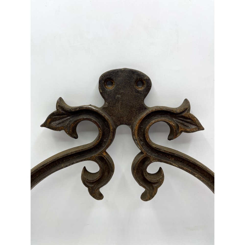 Antique Cast Iron Decorative Scroll Pattern Repurpose