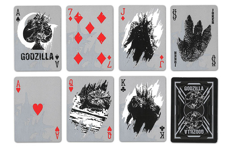 New Limited Bicycle Godzilla Playing Cards G -1.0 Trump Minus One Playing cards
