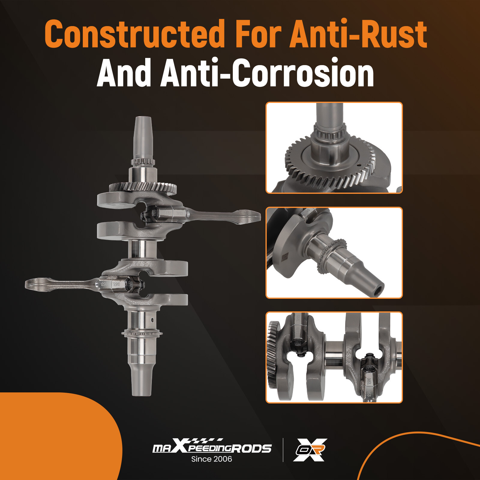 CRANKSHAFT W/ Connecting Rod for Polaris RZR 900 XP 1204599 2013-2014 US