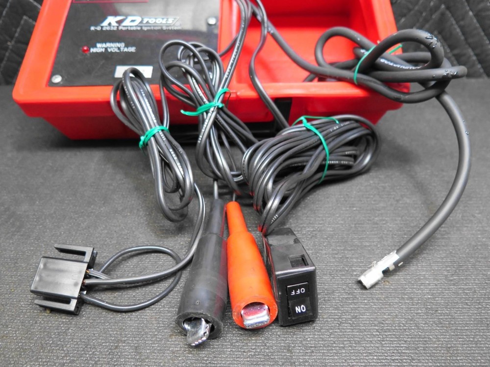 KD Tools 2632 Portable Ignition System Bypass for Breakdowns K-D Red Case NICE!