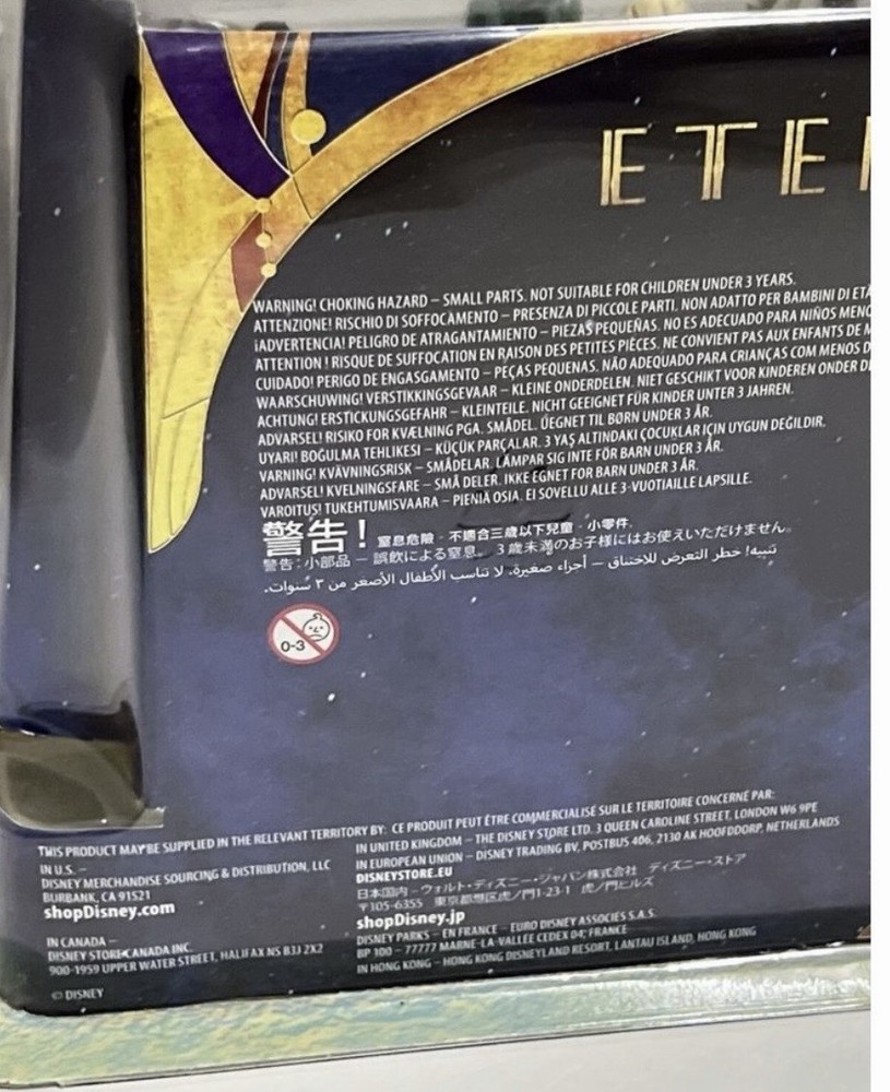 NEW Disney Marvel Eternals Deluxe 10 Action Figures Set Playset Figurine