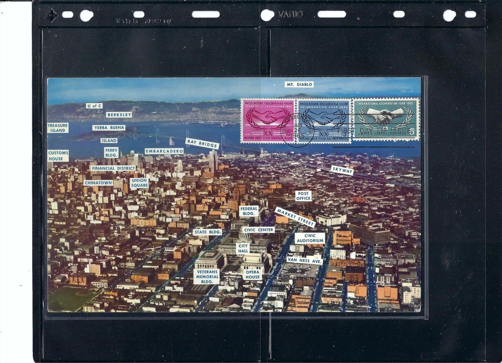 United Nations Postcard First Day of Issue - (632A)