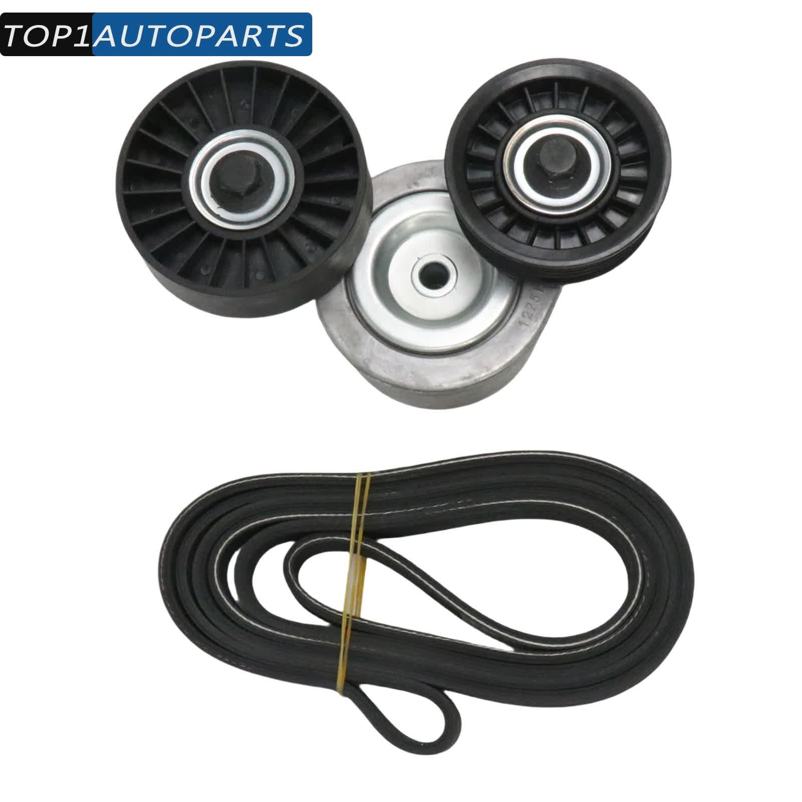 For Jeep Dodge Ram 4.7L 3.7L Serpentine Belt Tensioner w/Pulley 53030958AG