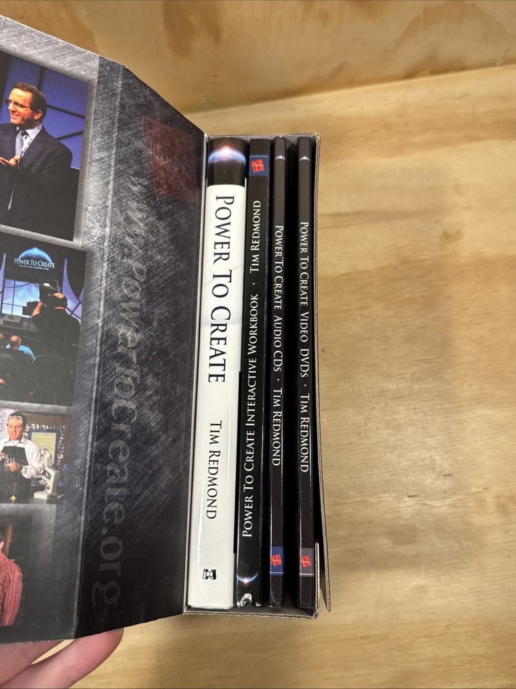 Tim Redmond Power to Create Curriculum Set DVDs, CDs, Workbook READ