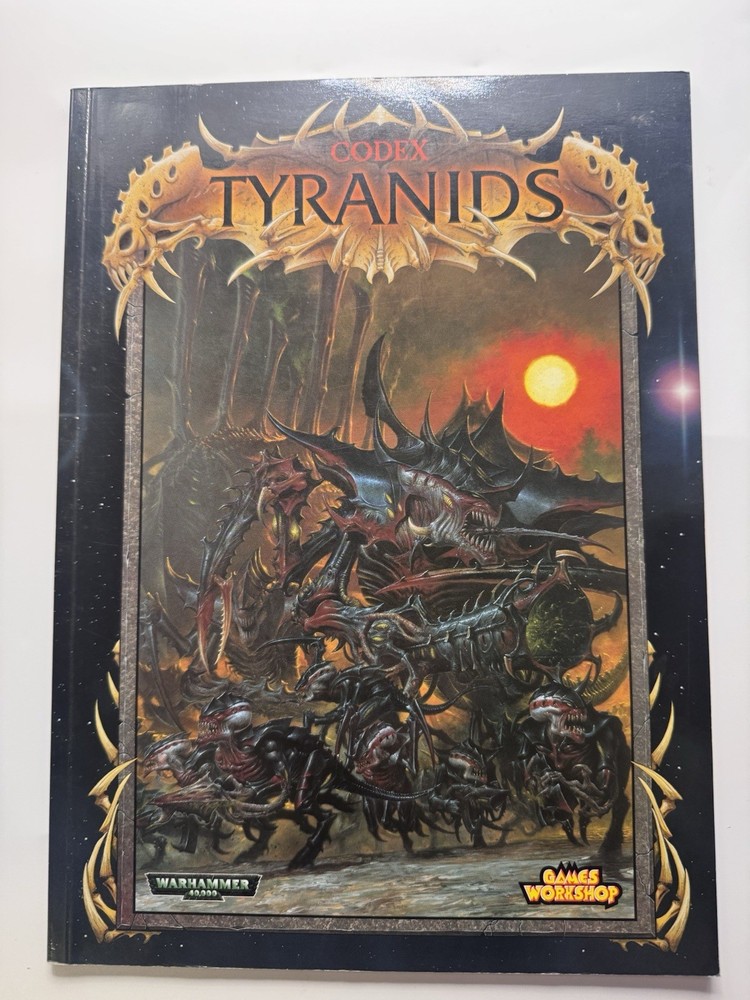 Warhammer 40K Codex Tyranids 3rd Edition 2001 Games Workshop Rulebook Rare Mint