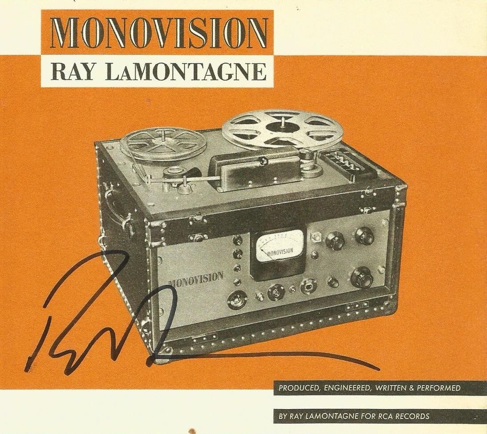 Ray LaMontagne Autographed Monovision CD