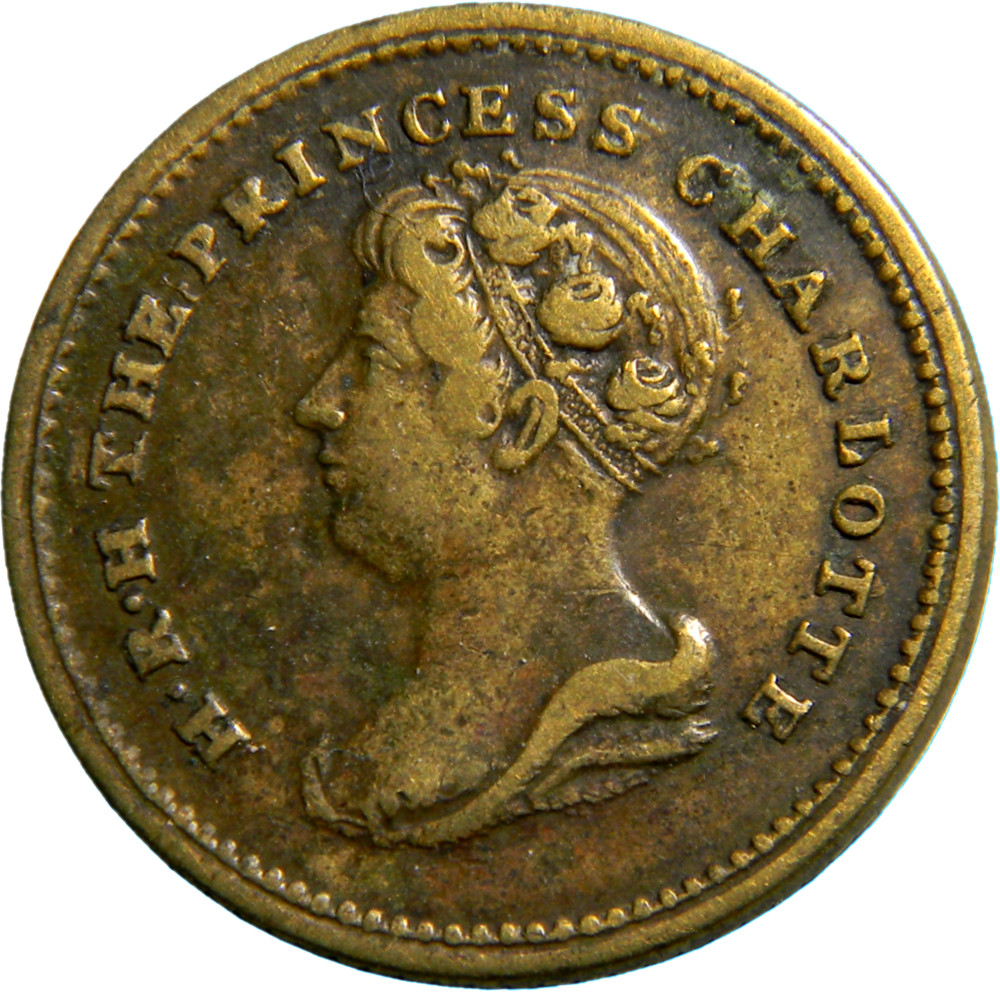 Princess Charlotte 1 One Decem Token (03706)