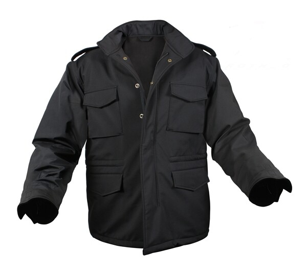 Rothco Black Soft Shell M-65 Jacket - 5247