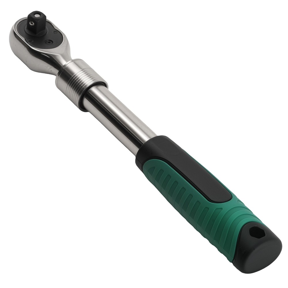3/8" Extendable Drive Ratchet 72 Tooth Quick Release Handle 252-351mm