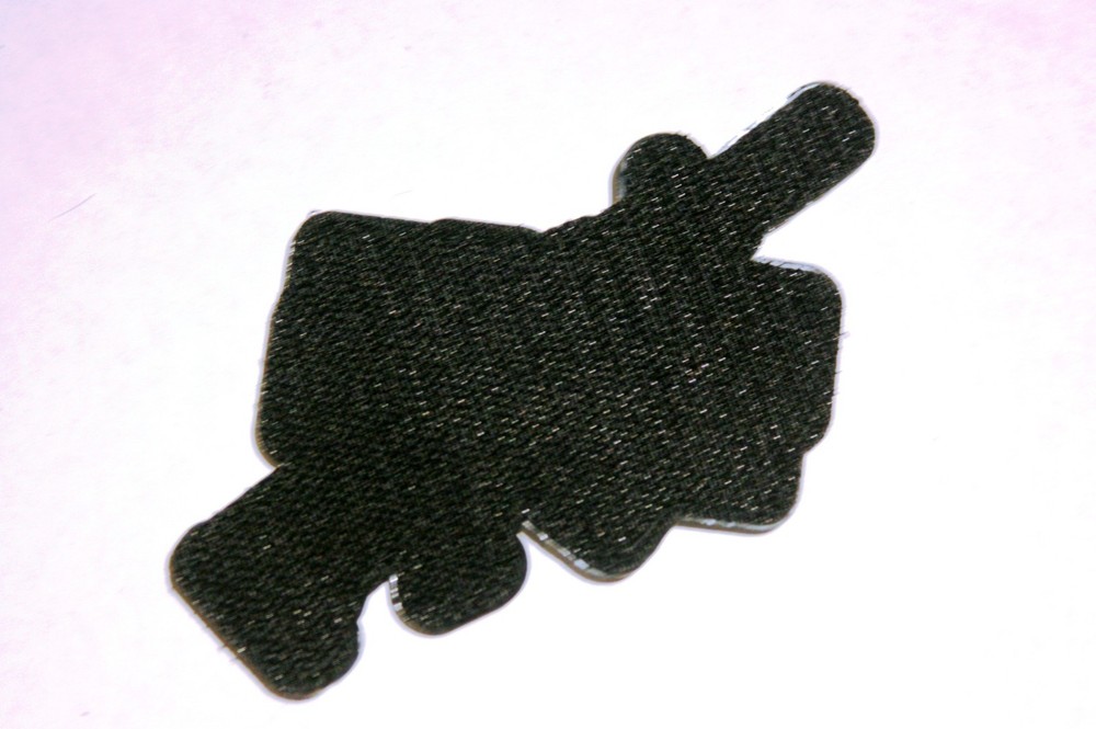 GUN NUTS Tactical Morale Patch - PVC *NEW Hook & Loop - Hook Back