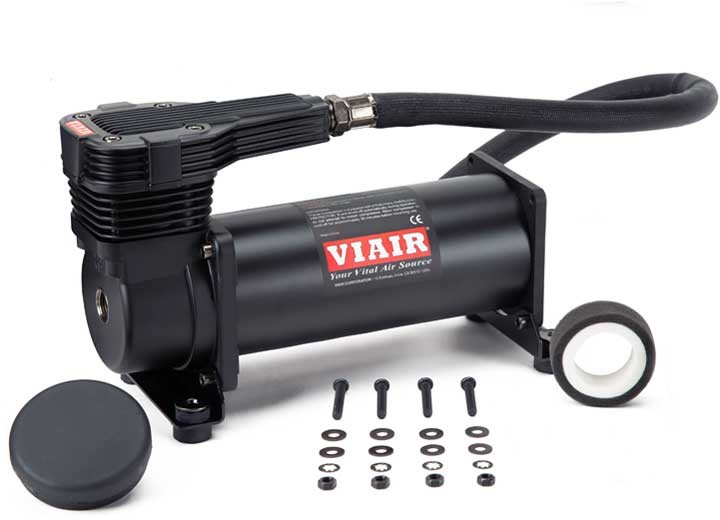 Viair 485SB Single 485 High Performance Stealth Black Compressor, 200Psi