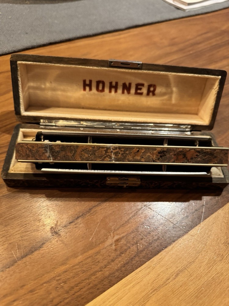 Vintage Hohner The 64 Chromonica 4 Chromatic Octave Professional Model Harmonica
