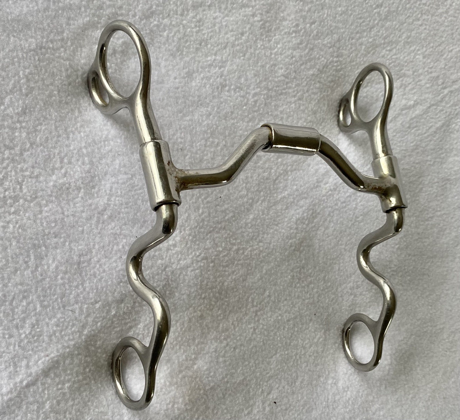 QUALITY Myler STYLE 5" Medium Wide Ported Barrel Mouth S Shank BIT~SHOW~TRAINING