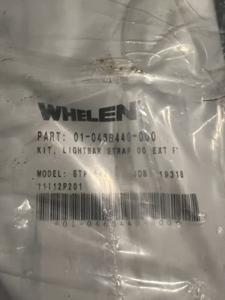 Whelen lightbar Mounting Feet Pair