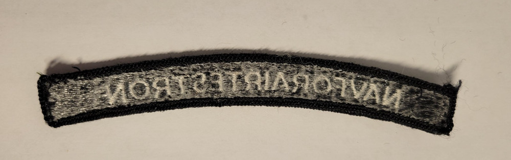 US NAVY NAVYFORAIRTESTRON Air Test and Evaluation Arc Tab Segment Patch
