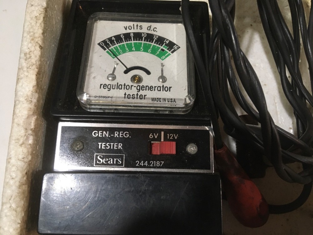 SEARS VINTAGE AUTO TESTING BUNDLE-TIMING LIGHT 4x