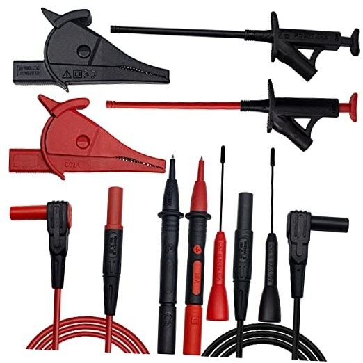 Multimeter Test Leads, Meter Needle Test Probe Adapter Set, Test Leads Kit 175