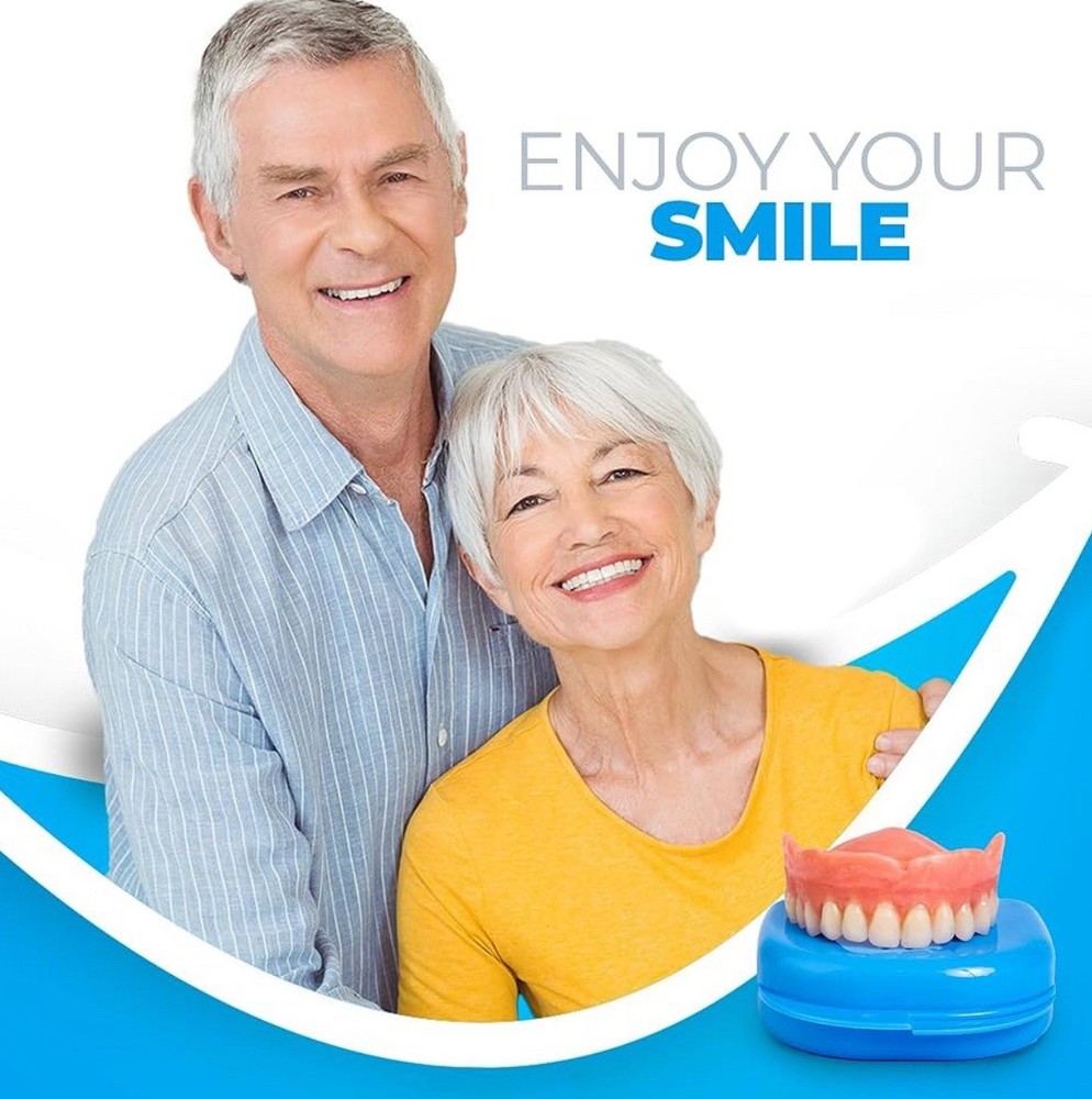 DIY DENTURE KIT Complete Custom Dentures Temporary Teeth Tooth * FULL /PARTIAL*