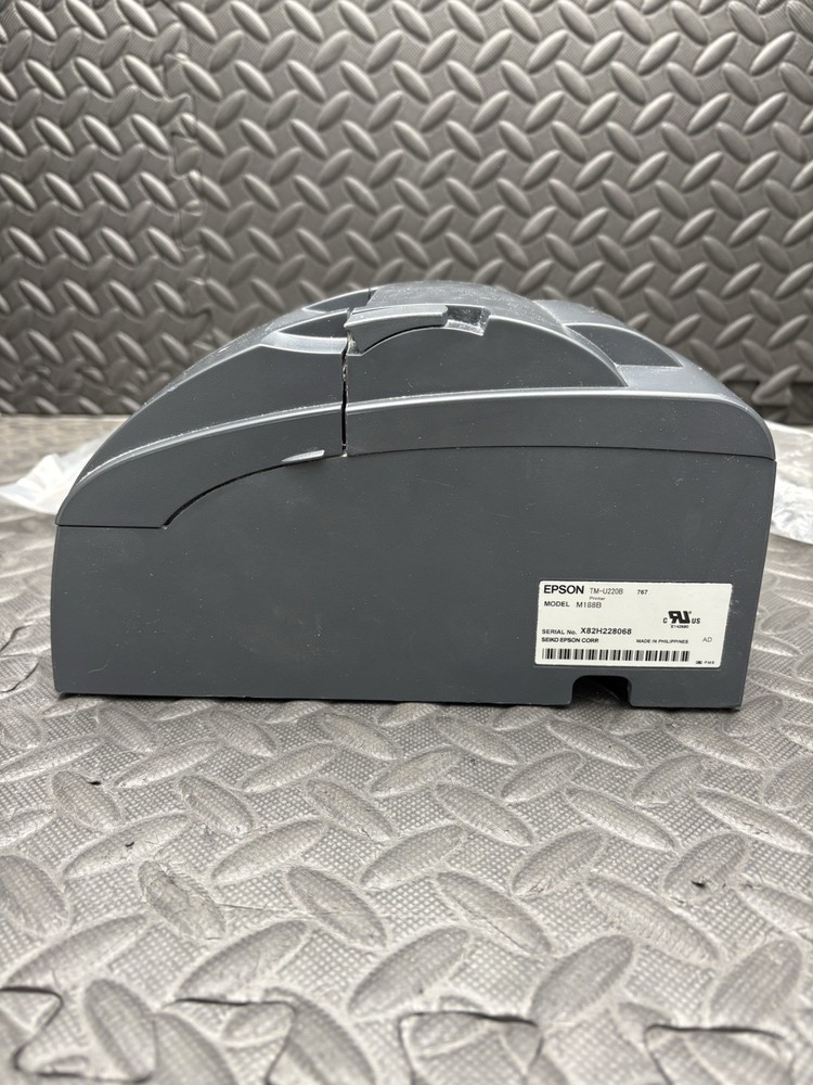 Epson TM-U220B Pos Kitchen Receipt Printer With AC And USB