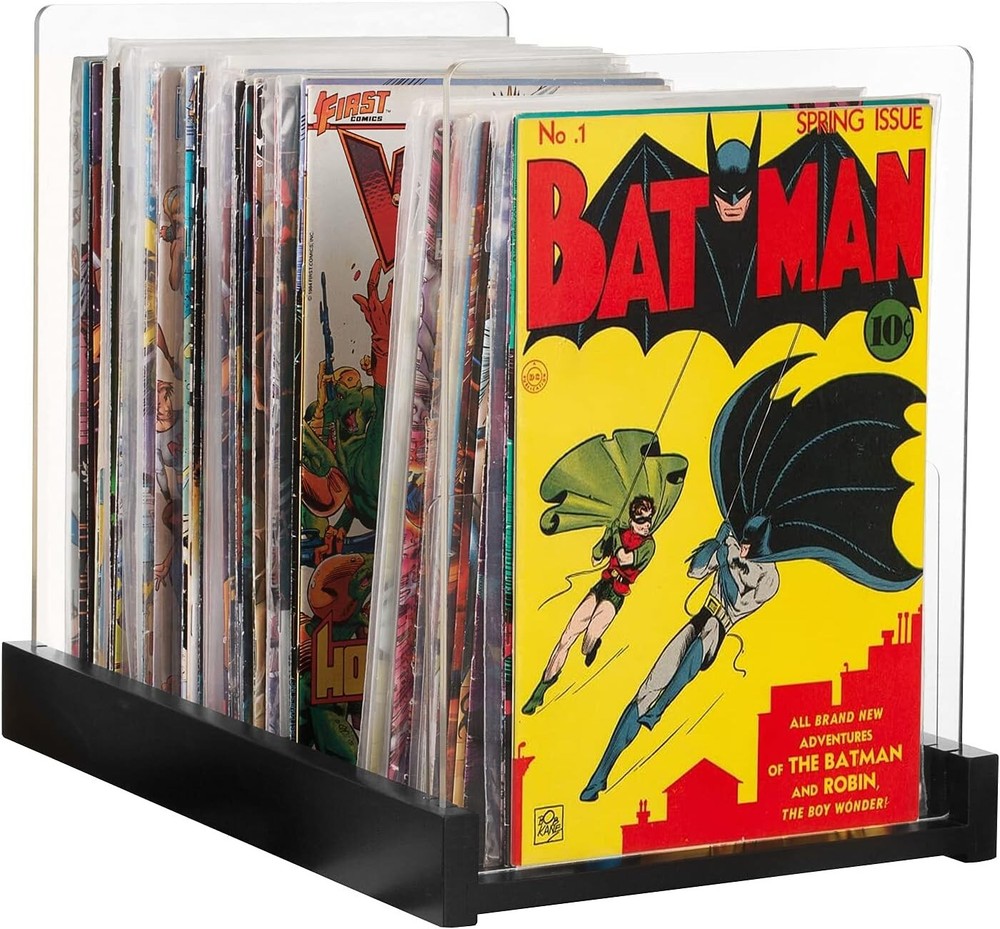 Comic Book Showcase Storage Case - Spacious - Stores 150 Issues - 14.5x8