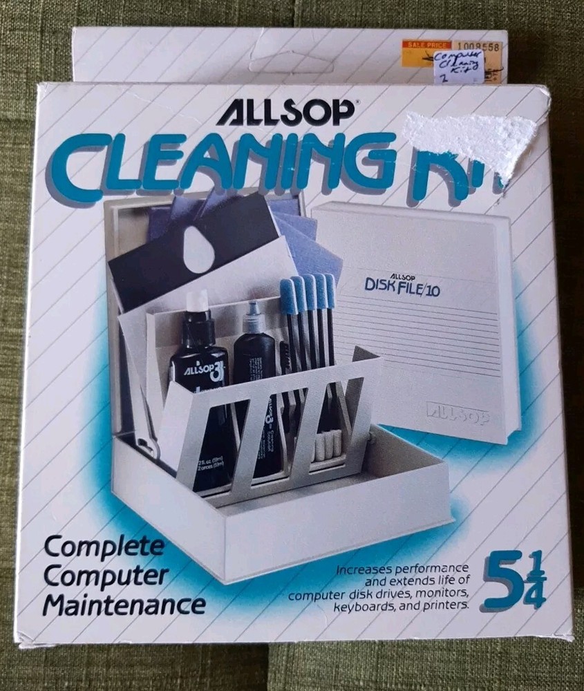 Allsop Cleaning  Kit Complete Computer Maintenance 5 1/4