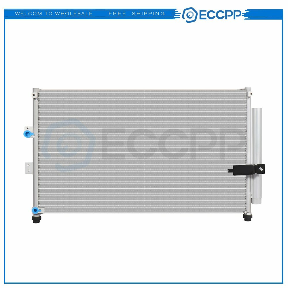 Aluminum AC A/C Condenser For 2006-2011 Honda Civic Acura CSX AC3525 Direct Fit