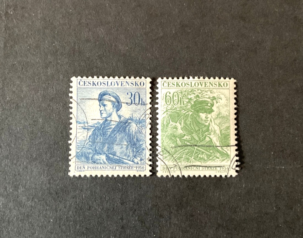 Stamps Czechoslovakia Scott #761-2 used