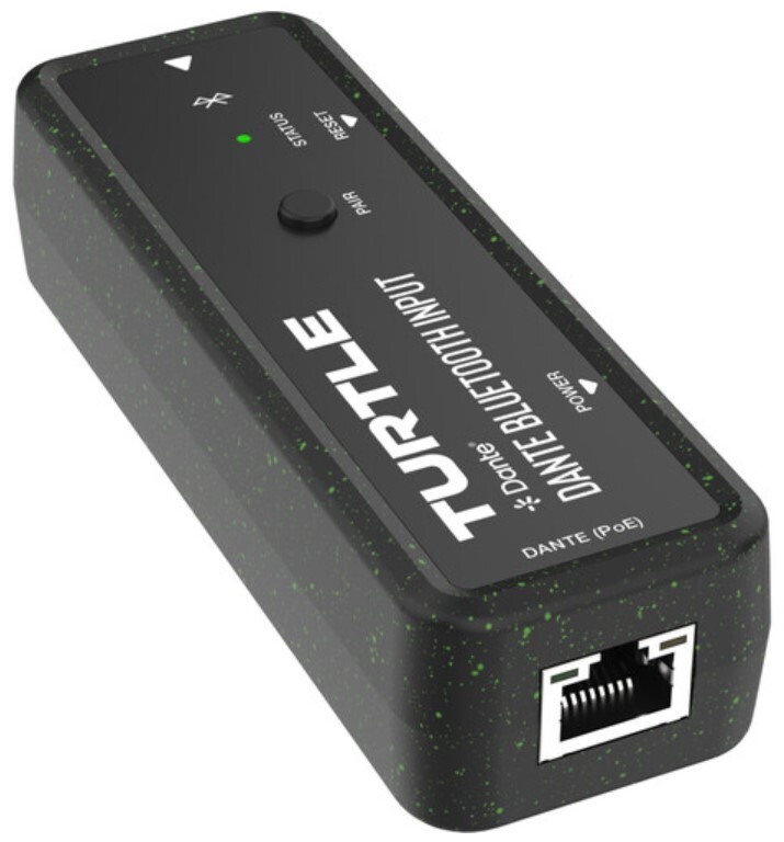 Turtle AV TAV-D2BEN Dual-Channel Dante Bluetooth Input Adapter