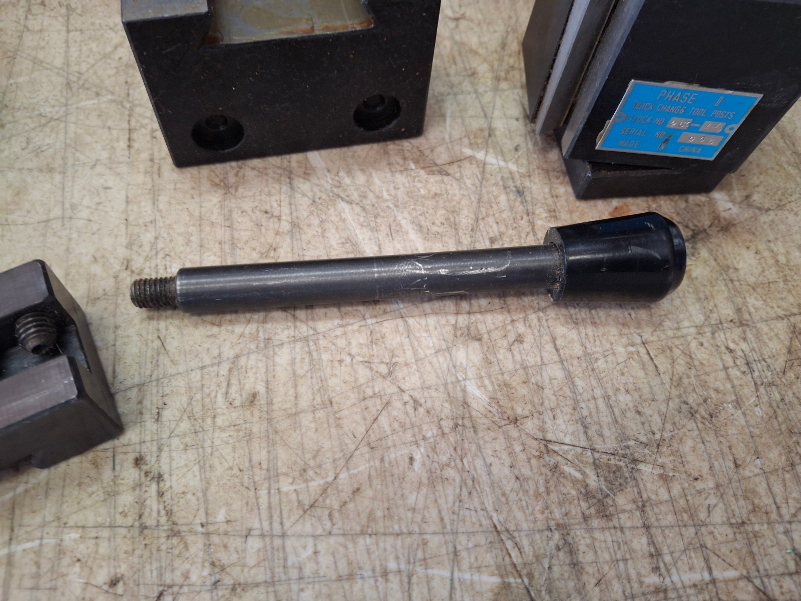 PHASE II #250-111 Wedge Type Quick Change Tool Post w/ 250-104 / 107 / 101