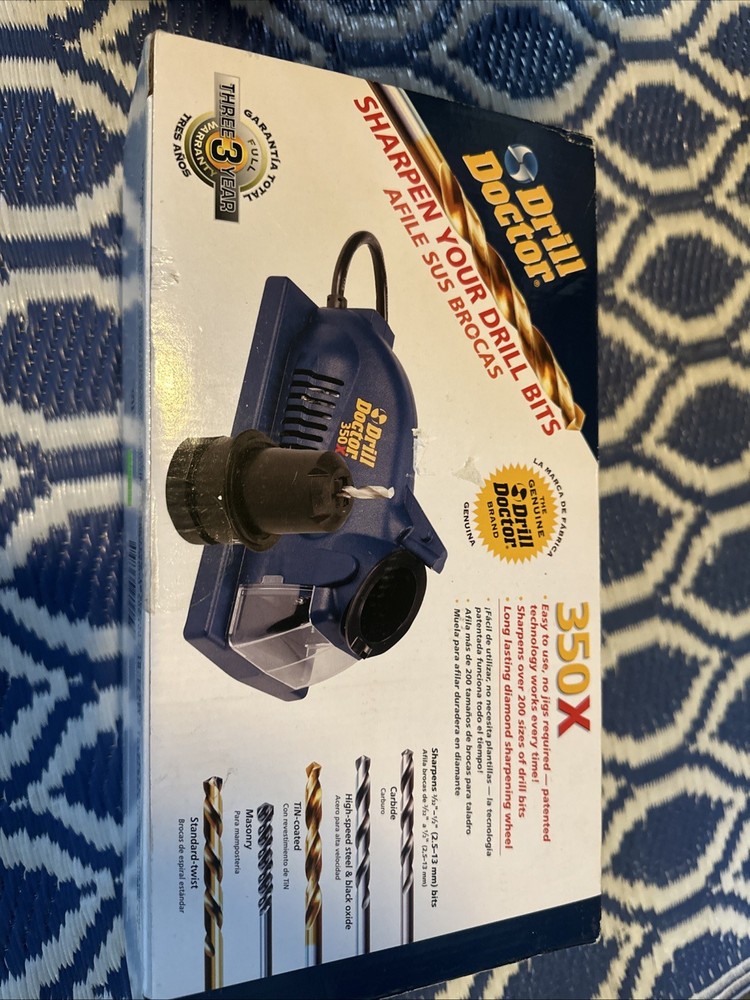 Drill Doctor DD350X Drill Bit Sharpener - Multicolor