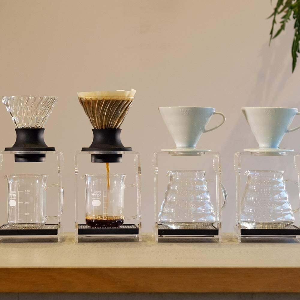 HARIO Immersion Dripper Switch SSD-5012-B Server Set w/ Coffee Carafe