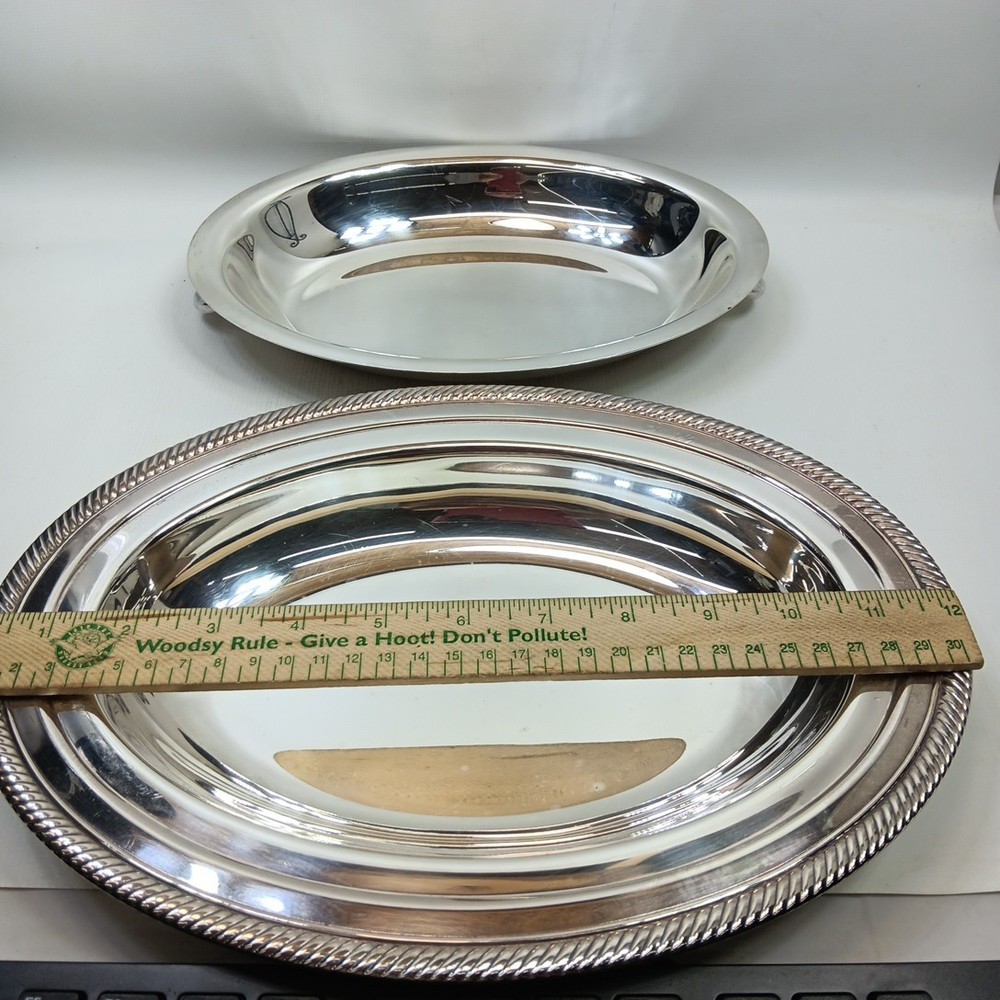 International Silver Castleton Silverplate Covered Vegetable Dish #4812