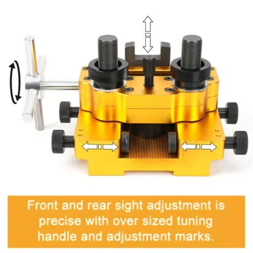 Sight Pusher Tool Front & Rear Sight Prong Assembly Tool for Semi-Automatic