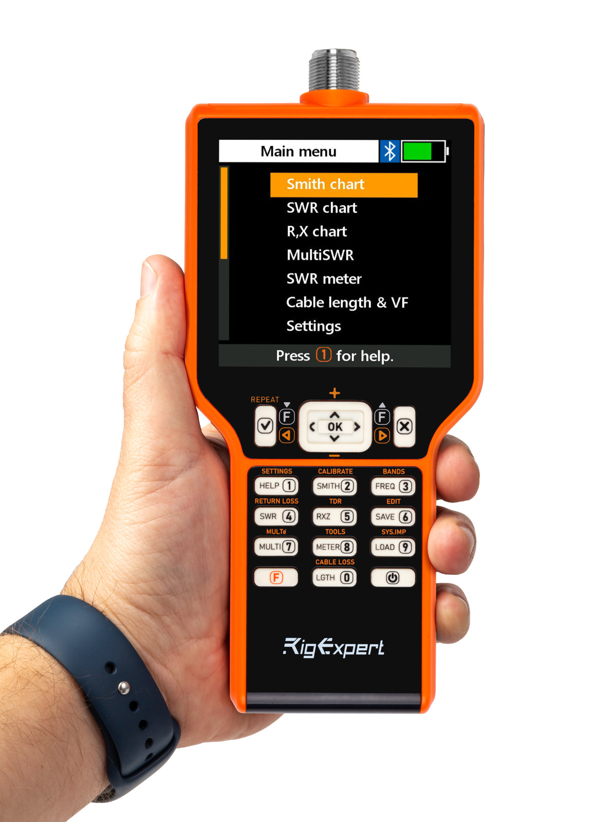 RigExpert MATCH Upgradeable Antenna and Cable Analyzer - up to 70 MHz