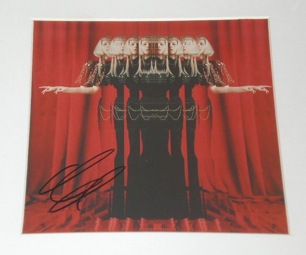 AURORA SIGNED & FRAMED GODS WE CAN TOUCH CD DISPLAY AUTOGRAPH COA WOLFWALKERS
