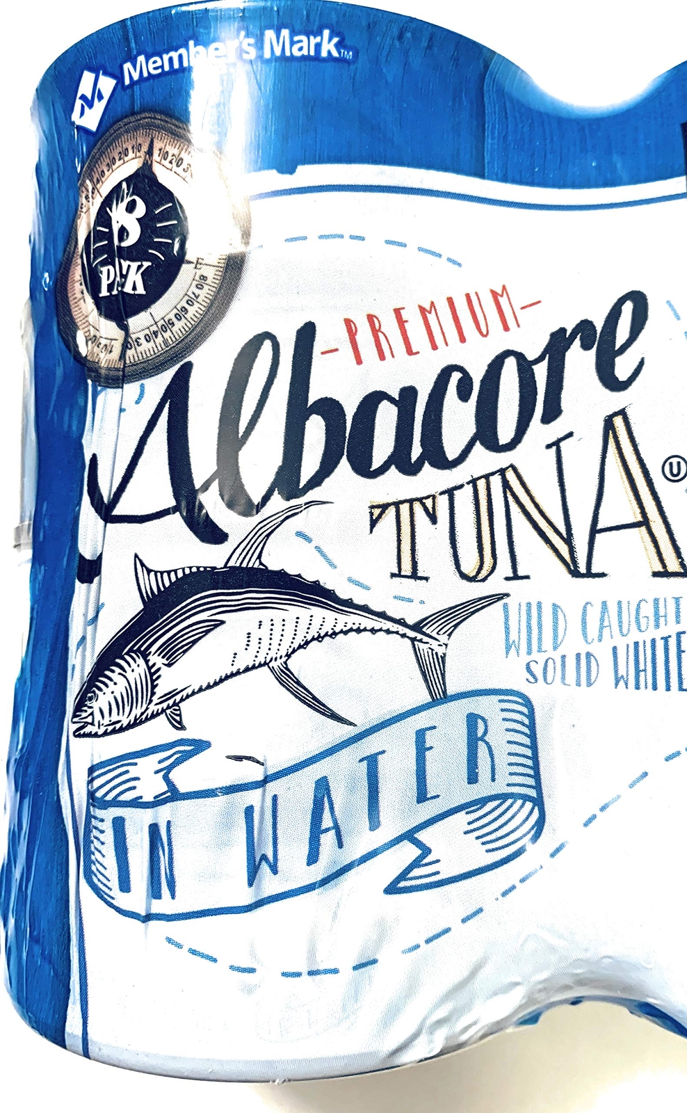 Members Mark Albacore Tuna Pack of 8