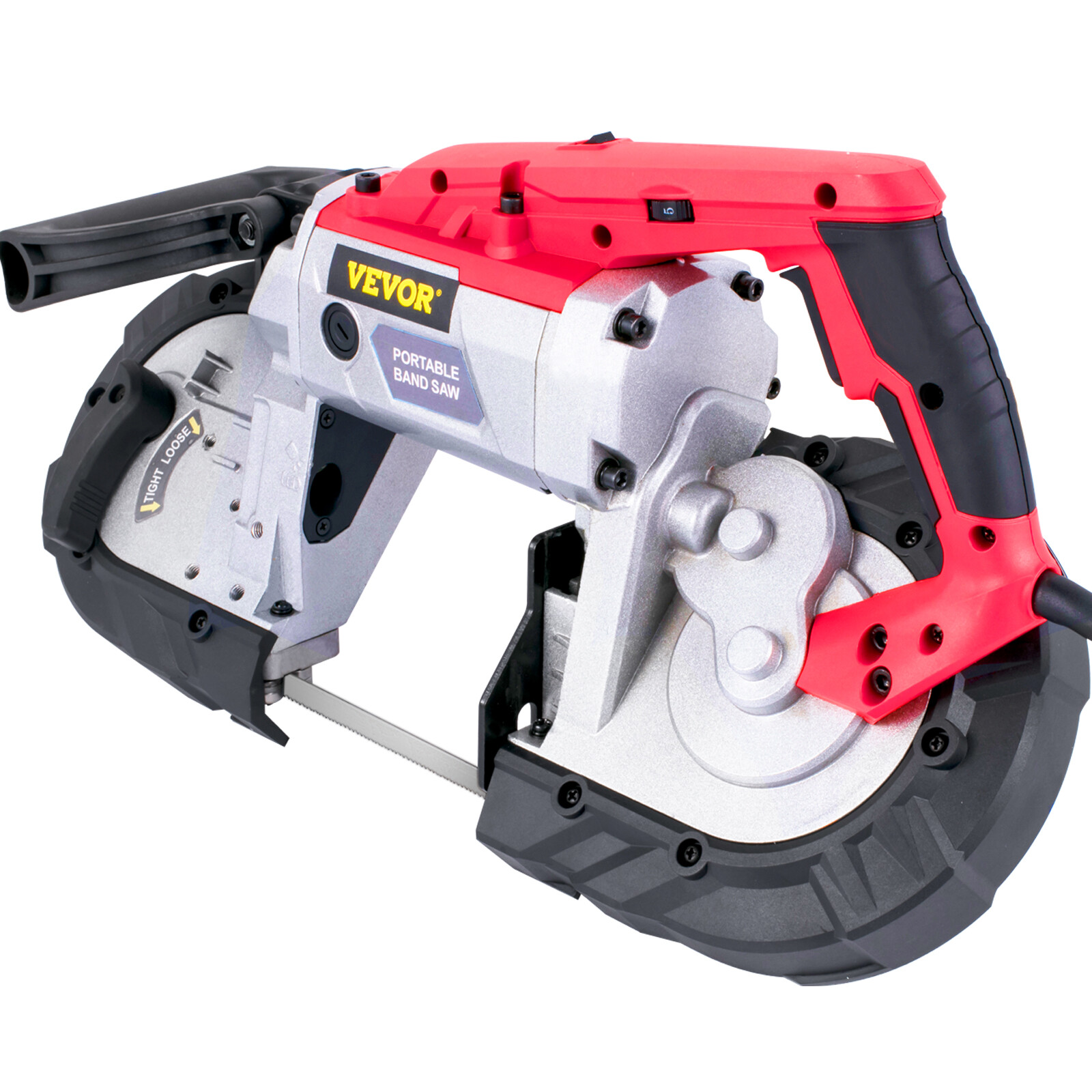 VEVOR Band Saw Portable Variable-Speed 5" Deep Cut 110V 10-Amp Motor Handheld