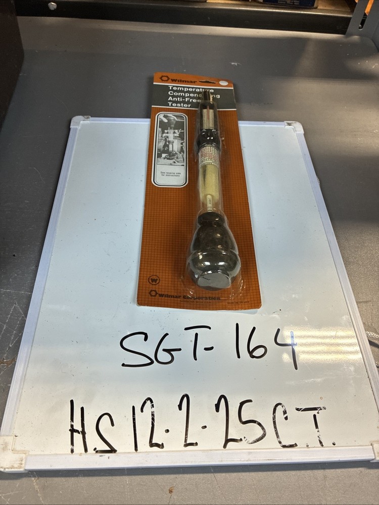 Wilmar 1660C 6V Analog Compensating Battery Hydrometer New in Pkg.