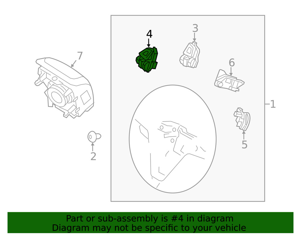 Genuine Ford Switch BT4Z9C888BB