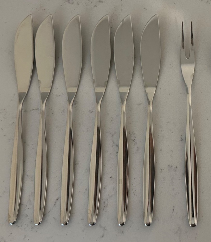 WMF Stuttgart Cromargan Germany Stainless Flatware 35 PC