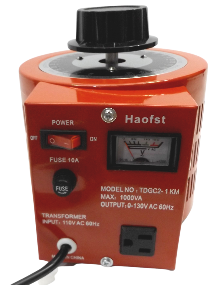 Haofst TDGC2-1KM Variable Transformer AC Voltage Regulator