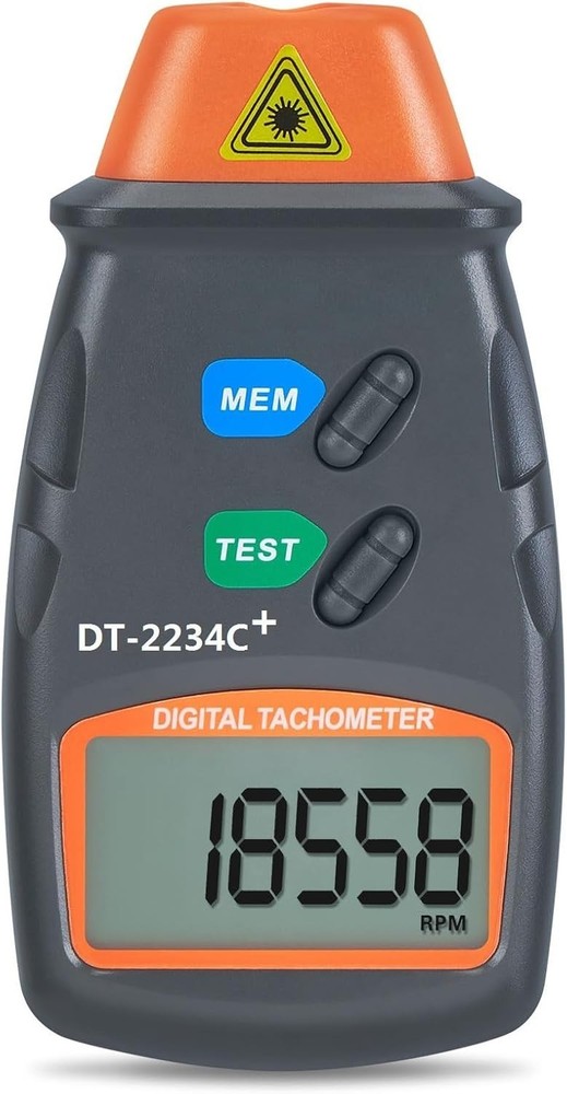 Microcomputer Technology Tachometer - Laser RPM Reader