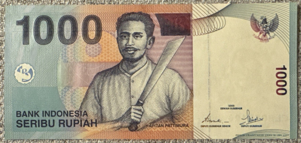 Indonesia, 1000 Rupiah, 2000 P-141F, UNC