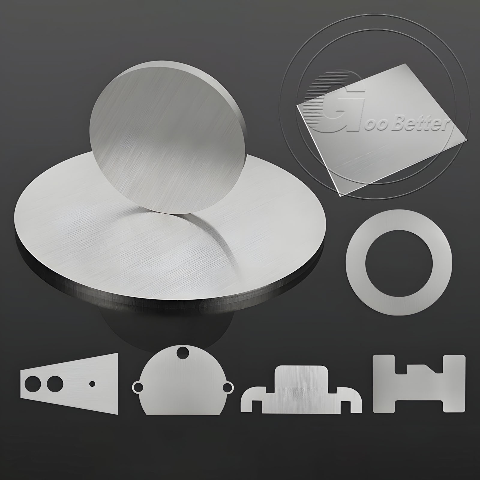 STAINLESS STEEL Blank Round DISCS 304 Grade Sheet Metal Precision Laser Cut