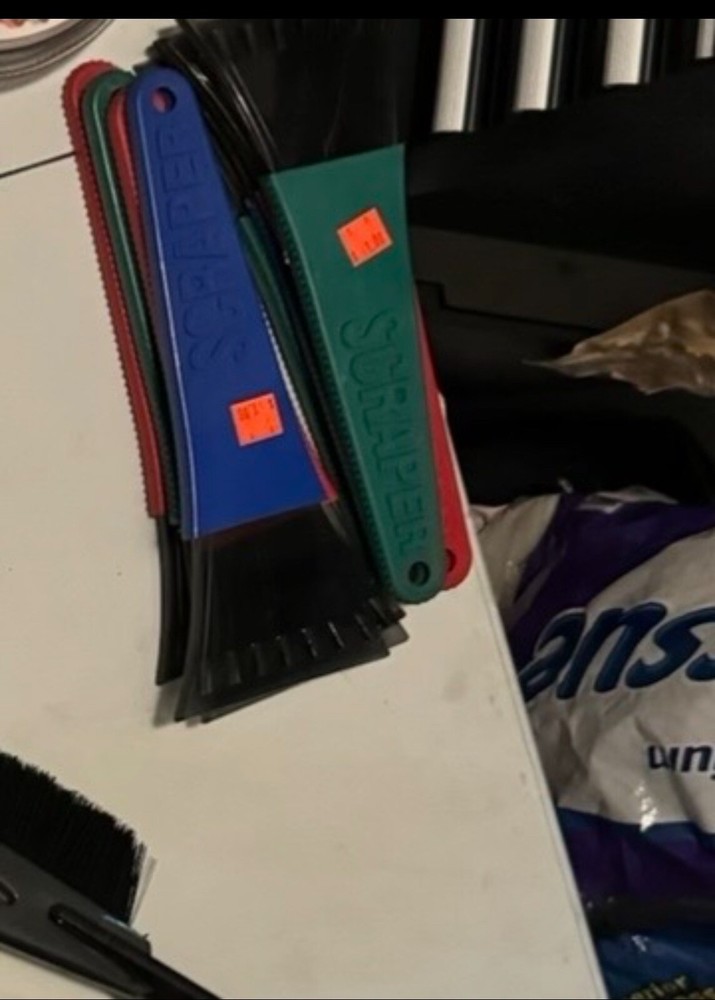 car ice scraper