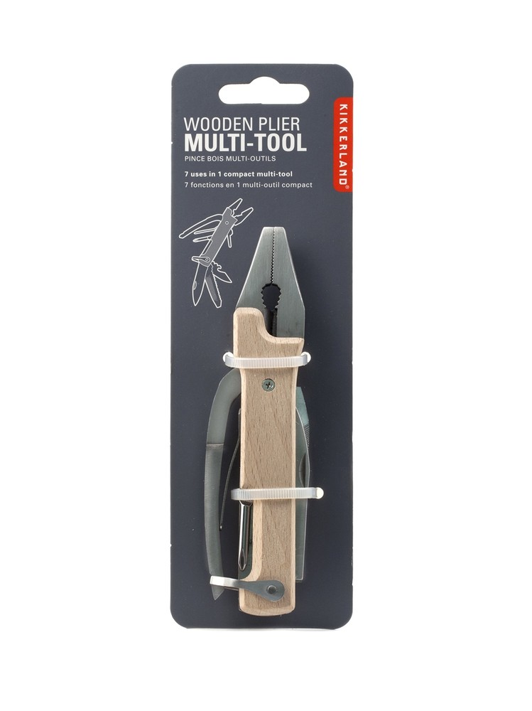 CD504 Wooden Plier Multi-Tool