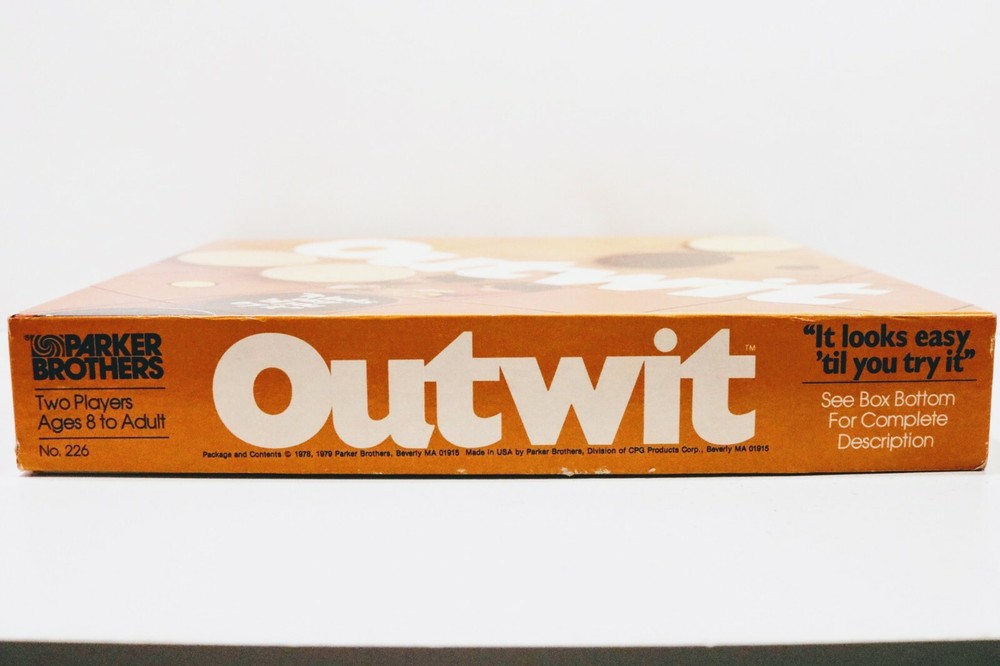 Vintage Game Outwit - 1978