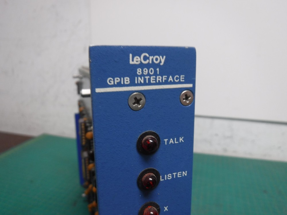 LeCroy 8901 GPIB interface CAMAC Plug-In Module open side