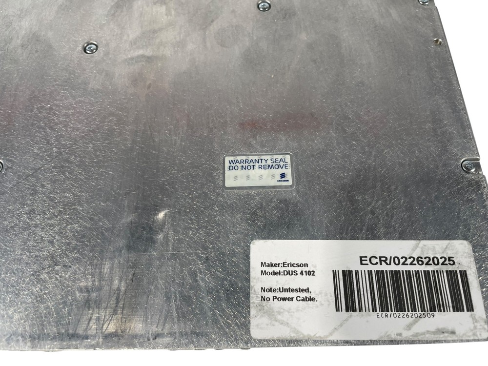 Ericsson DUS4102 Baseband Digital Unit Untested