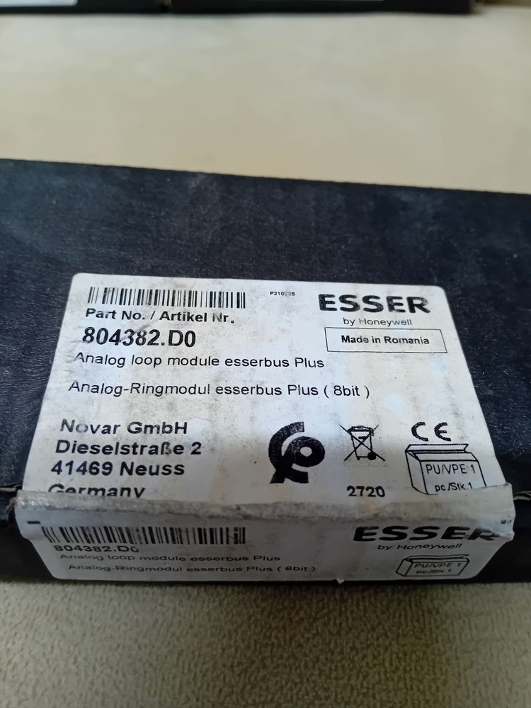 Esser 804382.D0 Analog Ringmodul for Esserbus Plus System